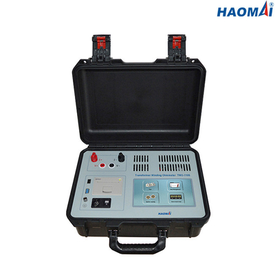 6kg DC Resistance Power Transformer Test Set 10A Dengan Layar Sentuh 7 inci