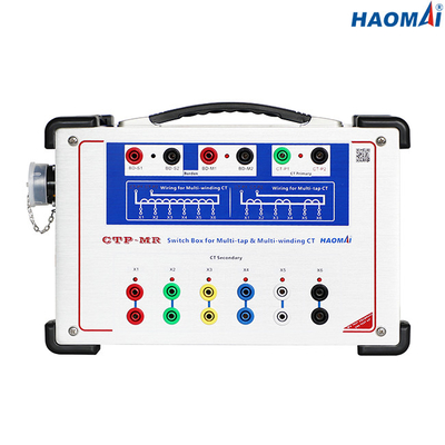 Set Uji Transformator Instrumen CT PT Ringan 40kV Dengan Kotak Sakelar Multitap