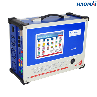 Set Uji Relai Perlindungan Tiga Fase Ringan Dengan Layar LCD 8 inci