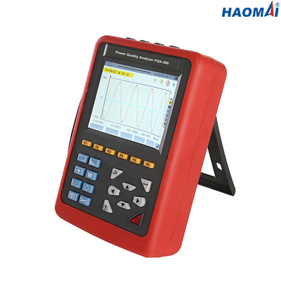 Penganalisis Kualitas Daya Genggam 3 Phase 1000A Vibration Proof