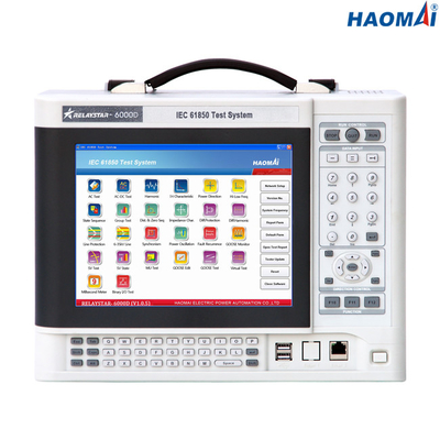 Pengujian HAOMAI Multimode IEC 61850, Peralatan Uji Relai Perlindungan 8,82 Lb