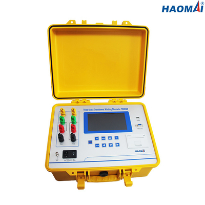 3 Phase Transformer Winding Resistance Meter, ISO9001 20A DC Resistance Tester