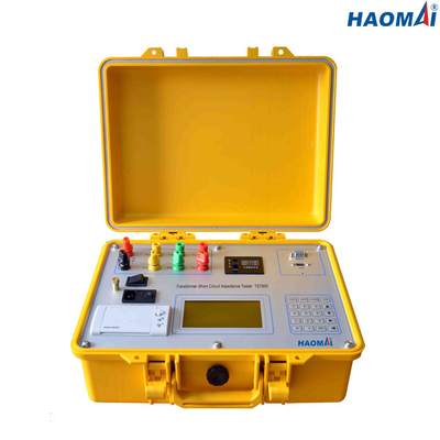 Tes Transformator Daya Impedansi Sirkuit Pendek Set Multimode 5V-400V